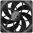 Corsair iCUE LINK RX140 MAX Series, PWM Fans 2-Pack - 140mm, black image number null