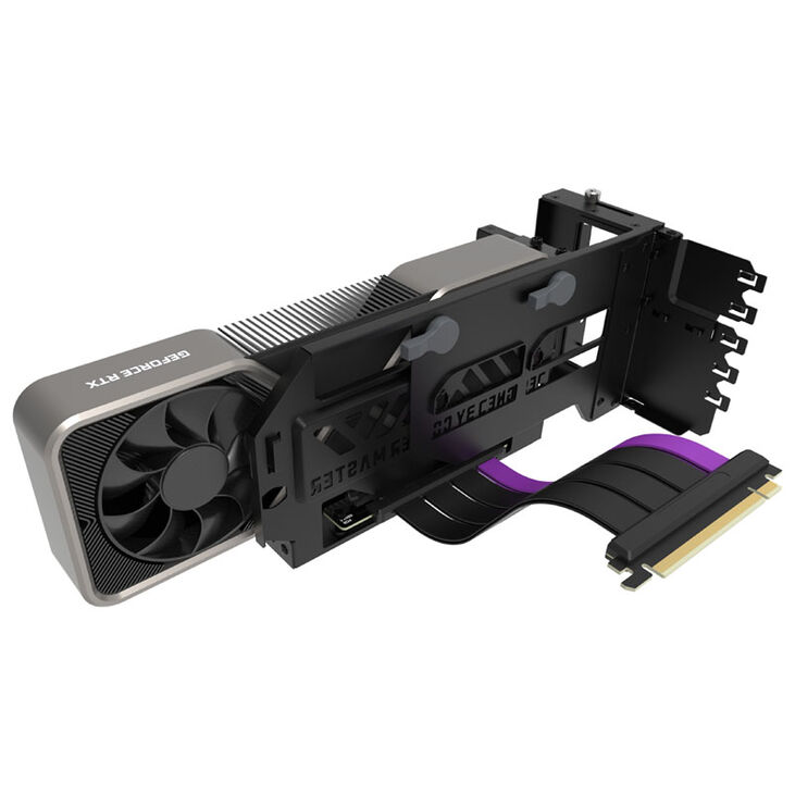 Cooler Master Vertical GPU Bracket V3, PCIe 4.0 Riser Cable image number 7