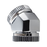 PHANTEKS Glacier Hard-Tube Adapter 2x 16mm 45 Grad - chrome