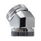 PHANTEKS Glacier Adapter 45 Grad 16mm AD auf 16mm AD Hardtube, chrome silber