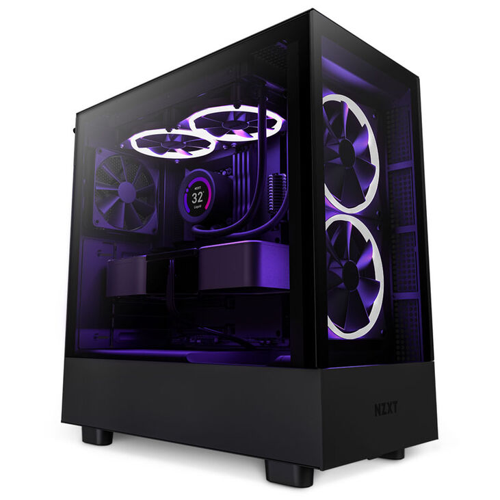 NZXT H5 Elite RGB Midi-Tower - schwarz image number 5