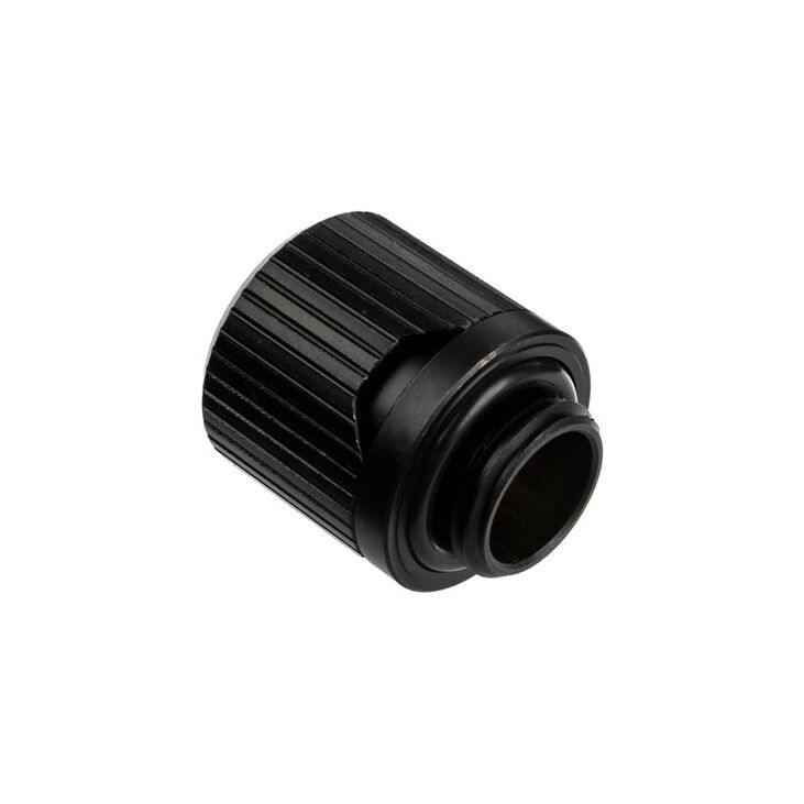 EK Water Blocks EK-Torque STC-13/10 Fitting Straight G1/4 Inch BSP to 13/10mm - Black image number 1