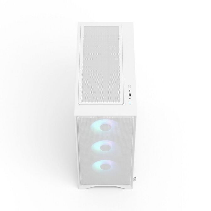 Fractal Design Pop 2 Air TG RGB PC-Geh&auml;use, Midi-Tower, ATX, Tempered Glass - inklusive 3x 120-RGB-mm-L&uuml;fter, wei&szlig; image number 3