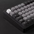 Akko MonsGeek M1 V5 VIA Gaming Keyboard, 75%, RGB, ISO-DE/UK/Nordic Layout - Black / Silver, V3 Creamy Purple Pro Switches image number null