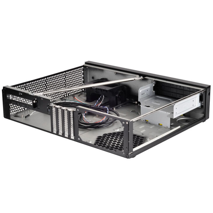 SilverStone SST-ML04B-C - Milo HTPC Case, USB-C - black image number 7