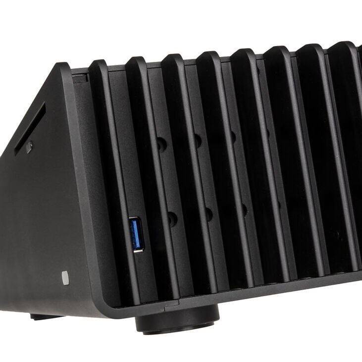 Streacom ST-FC10B Alpha Fanless HTPC Aluminium Gehäuse - schwarz image number 3