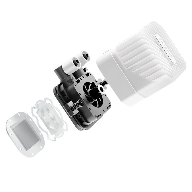 be quiet! Light Loop All-in-One-Wasserkühlung, ARGB - 240mm, weiß image number 2