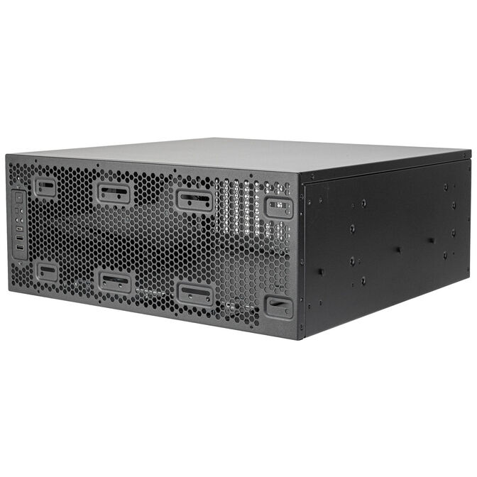 SilverStone RM4A Server-Geh&auml;use, 4HE Rackmount, SSI-EEB, Mesh - dunkelgrau image number 1