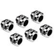 Alphacool Eiszapfen Pro fitting 13mm hard tube G1/4, 6-Pack - chrome image number null