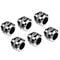 Alphacool Eiszapfen Pro fitting 13mm hard tube G1/4, 6-Pack - chrome