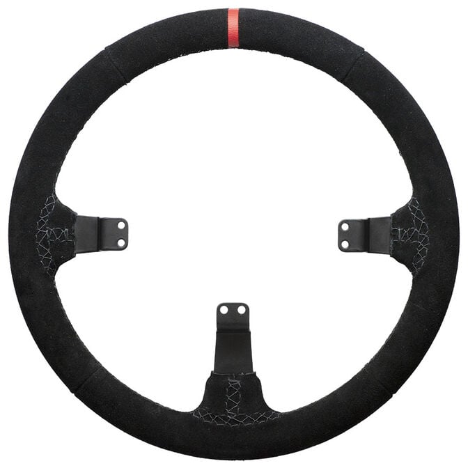 Asetek SimSports GT Rim, gew&ouml;lbt, 340 mm - schwarz, wildleder image number 1
