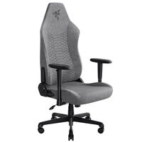 Razer Iskur V2 X Gaming Chair, integrated lumbar support, fabric cover, 2D armrests - black