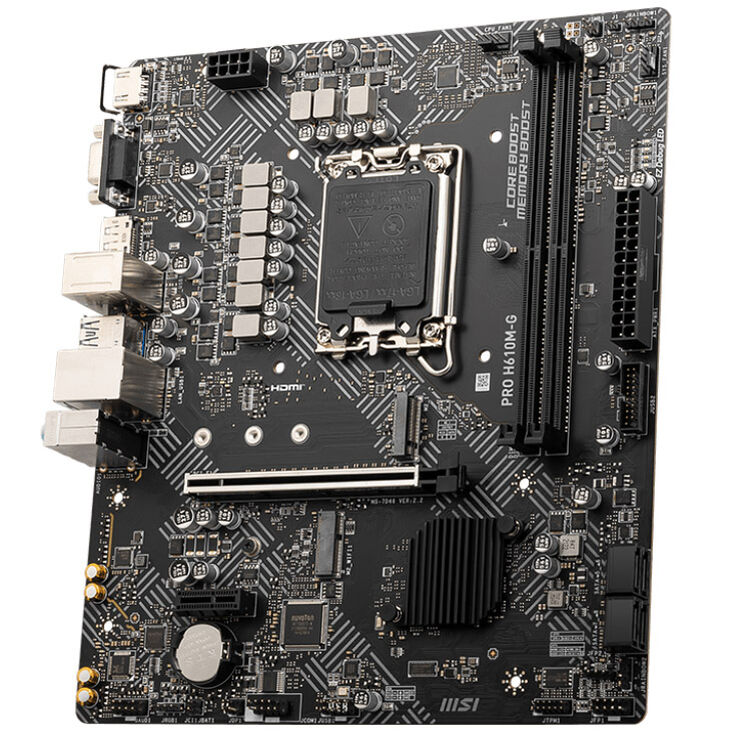 MSI Pro H610M-G, Sockel LGA 1700, Intel H610M, Micro-ATX - DDR5 image number 4