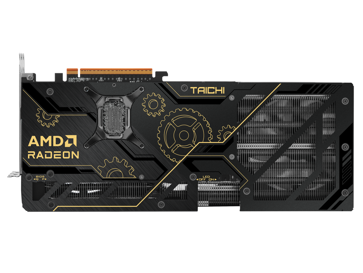 5.16 Mb Gpu Radeon ASrock Radeon RX 9070 XT Taichi OC graphics card, 16384 MB GDDR6