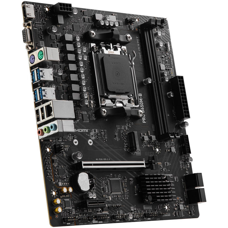 MSI Pro B650M-B, Sockel AM5, AMD B650M, Micro-ATX - DDR5 image number 1