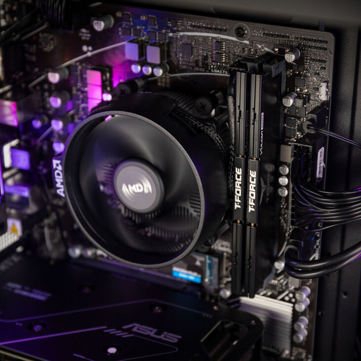 Gaming PC Nebulix, AMD Ryzen 5 8400F & GeForce RTX 4060 – Prebuilt System image number 4