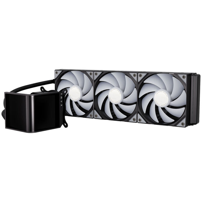 Lian Li O11 Vision Compact + TRYX PANORAMA SE ARGB Complete Water Cooling - black, 360mm image number 9