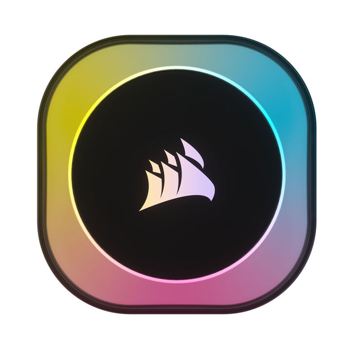 Corsair iCUE LINK H100i RGB AIO Cooler - 240 mm, black image number 2