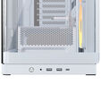 Corsair FRAME 4500X LX-R RGB PC Case, Mid Tower, E-ATX, Tempered Glass - White image number null