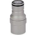 Thermal Grizzly DeltaMate Quick Disconnect Male - F, Matte Nickel image number null