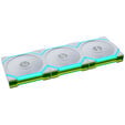 Lian Li UNI FAN SL FLEX Wireless PWM-L&uuml;fter, ARGB, Unendlichkeitsspiegel - Reverse Blade, 120mm, wei&szlig;, 3er-Pack mit Controller image number null