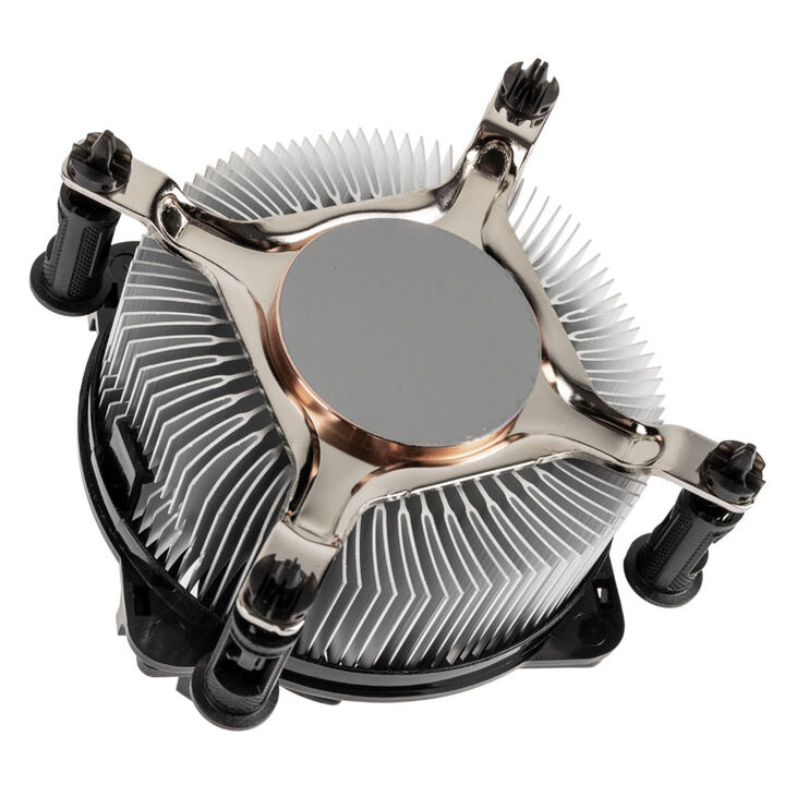 Akasa AK-CC6606BP01 Low Profile CPU Cooler - Socket LGA 1700, 63.2mm high image number 2