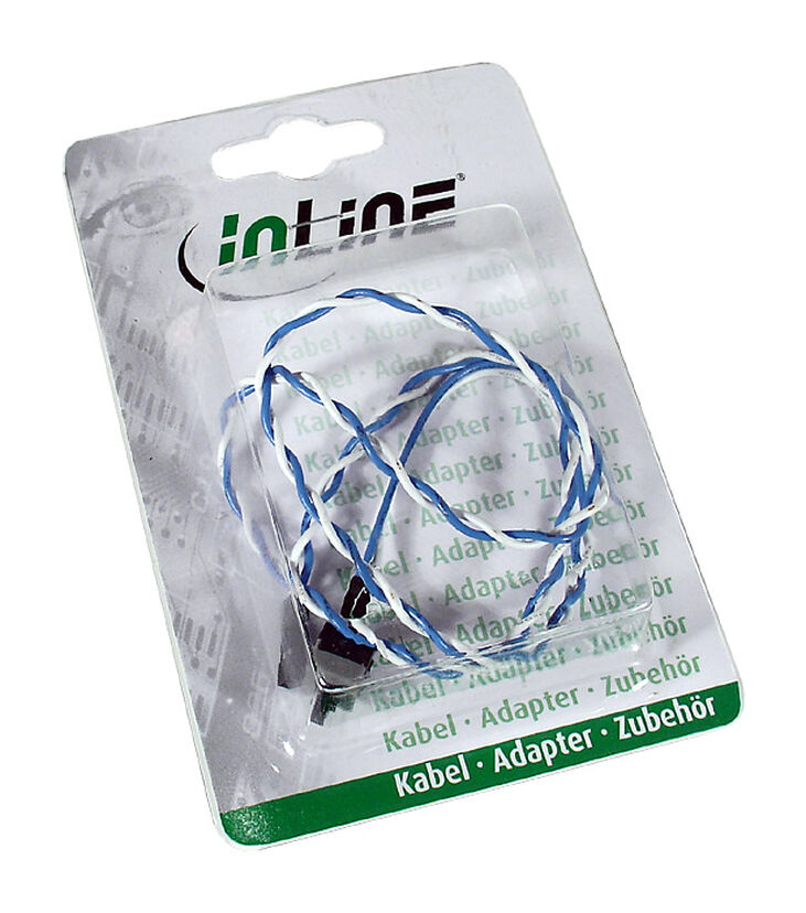 InLine Reset-Taster mit Kabel image number 1