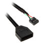 SilverStone Adapter internal USB 3.0 to internal USB 2.0 - 10cm