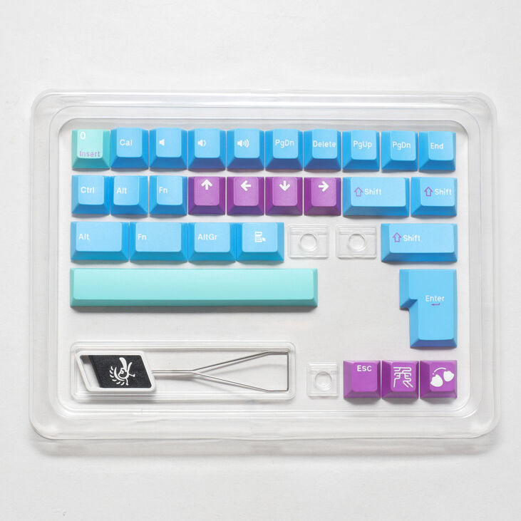 Ducky x MK Frozen Llama Keycap Set image number 4
