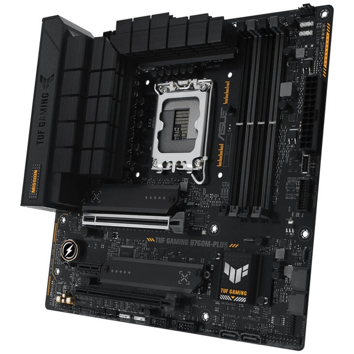 ASUS TUF Gaming B760M-Plus, Intel B760 Mainboard, Sockel 1700, DDR5 image number 5
