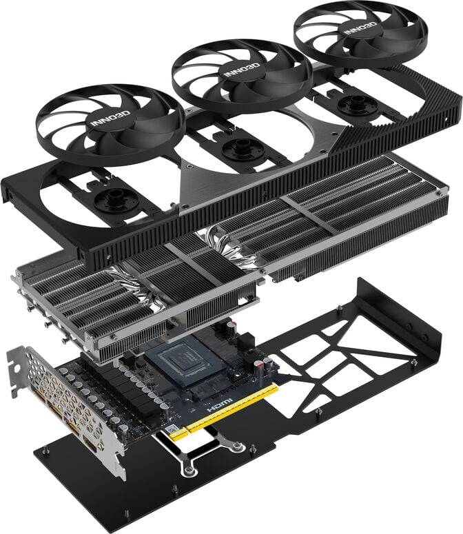 INNO3D GeForce RTX 5070 X3 OC, 12288 MB GDDR7 image number 12