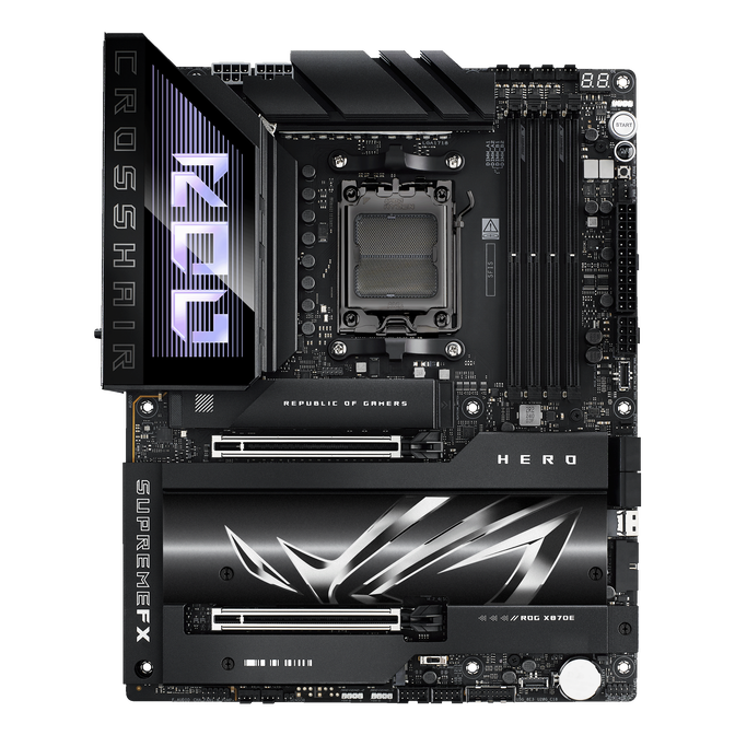 ASUS ROG Crosshair X870E Hero Mainboard, AMD X870E, Sockel AM5, DDR5 image number 2