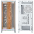 Corsair FRAME 5000D Wood RS PC-Geh&auml;use, Midi-Tower, E-ATX, Tempered Glass - inklusive 3x L&uuml;fter, wei&szlig;, Holz image number null