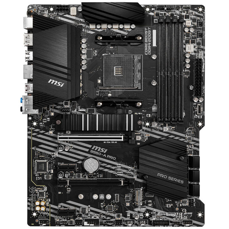 MSI B550-A Pro, Sockel AM4, AMD B550-A, ATX - DDR4 image number 2