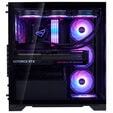 ADATA XPG Invader X BTF PC Case, Mid Tower, ATX, Tempered Glass - Black image number null