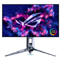 ASUS ROG Swift OLED PG27AQWP-W, 26.5-inch WQHD Gaming Monitor, 540/720Hz, Tandem OLED Panel, Adaptive Sync
