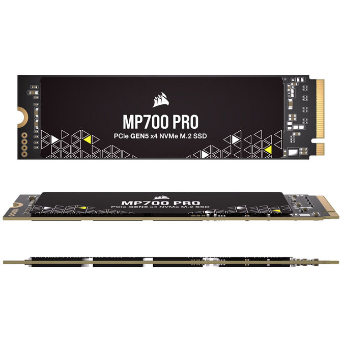Corsair MP700 Pro NVMe SSD, PCIe 5.0 M.2 Typ 2280 - 2 TB image number 2