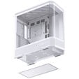 Jonsbo D400 PC-Geh&auml;use, Midi Tower, ATX, Tempered Glass - wei&szlig; image number null