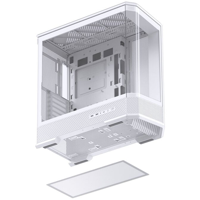 Jonsbo D400 PC-Geh&auml;use, Midi Tower, ATX, Tempered Glass - wei&szlig; image number 18
