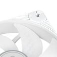 SilverStone Shark Force ARGB L&uuml;fter, 140 mm - wei&szlig; image number null
