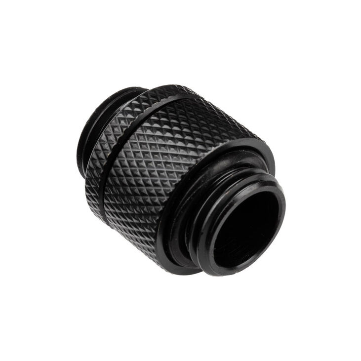 Alphacool Eiszapfen Doppeladapter drehbar G1/4 AG auf G1/4 AG - schwarz image number 0