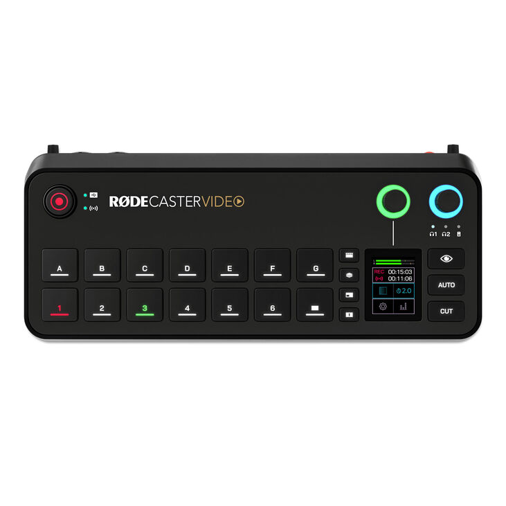Rode Rodecaster Video, Audio and Video Production Studio - black image number 1