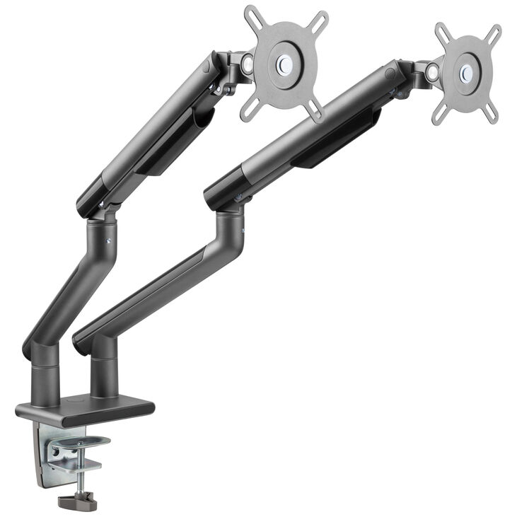 Alterzone Arm Duo Aluminium Monitorhalterung - dunkelgrau image number 6