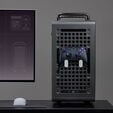 Cooler Master QUBE 540 PC-Geh&auml;use, Midi-Tower, E-ATX, Tempered Glass - Stardust Iron image number null