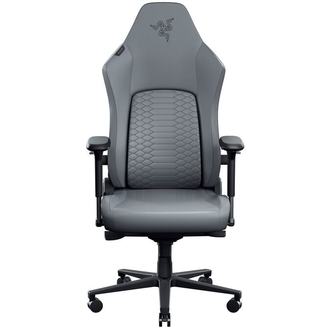 Razer Iskur V2 NewGen Gaming-Stuhl, ergonomisches Design, HyperFlex-Lordosenst&uuml;tze, 4D-Armlehnen - schwarz/hellgrau image number 1