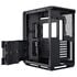 APNX V1 PC-Gehäuse, Midi-Tower, ATX, Tempered Glass - Holz, schwarz image number null