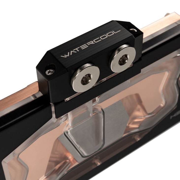 Watercool Heatkiller V for RTX 3080/3090 - Copper + Acrylic, black image number 3