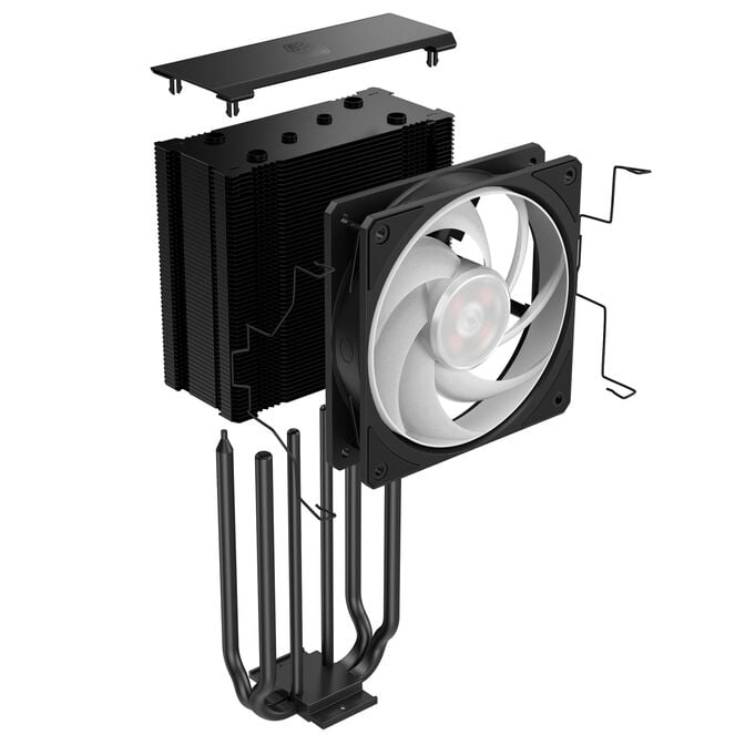 Cooler Master Hyper 212 3DHP CPU-K&uuml;hler, Intel und AMD, ARGB - schwarz image number 9