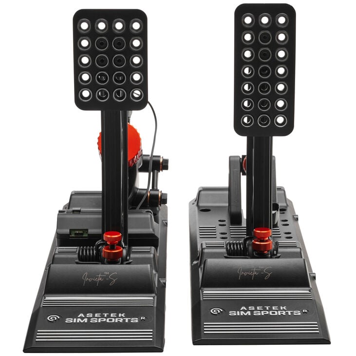 Asetek SimSports Invicta S-Series THORP II Pedal Set - black image number 1