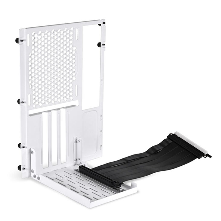 Lian Li O11DMINI-1W-4 Mini Riser Card + PCI slot bracket - PCIe 4.0, 200mm, white image number 0